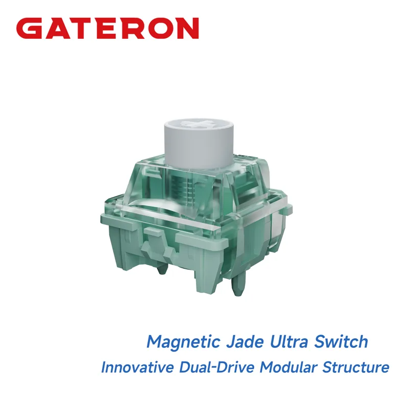 Gaming Keyboard Hall Effect Switches - Switch Magnético GATERON Jade Ultra, Linear,