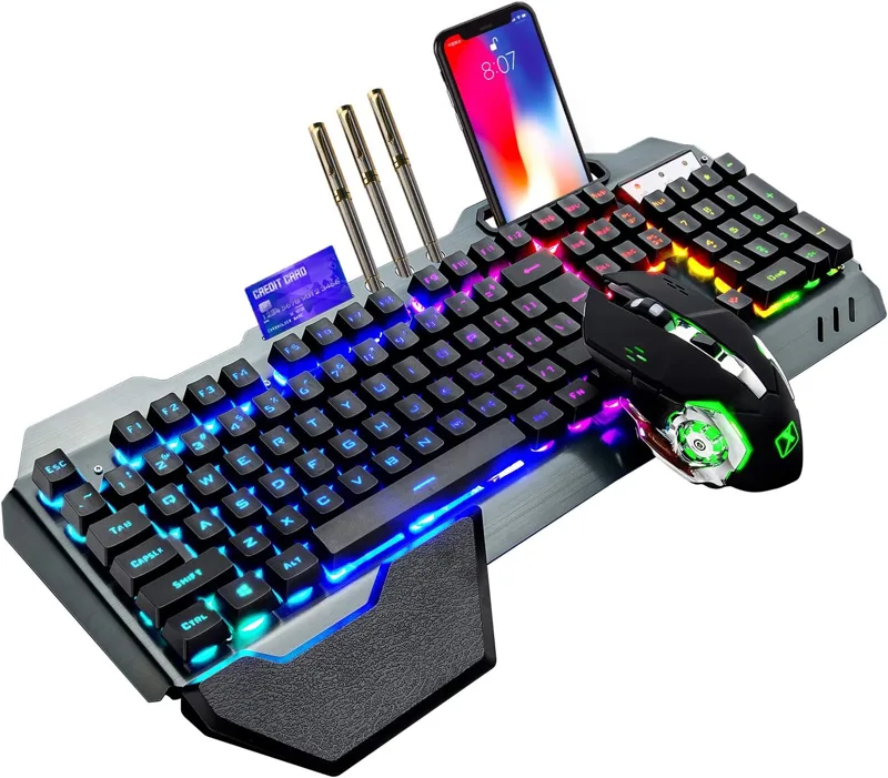 Gaming Keyboard Mouse Wireless - Combinação de teclado e mouse para