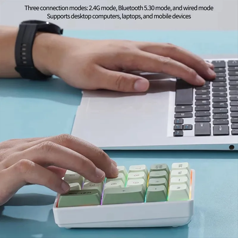 Gaming Keyboard Number Pad - Teclado Numérico Mini N86R 21 Teclas