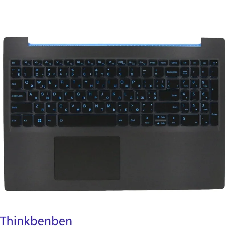 Gaming Keyboard Top - Capa Superior do Teclado Preto Ucraniano