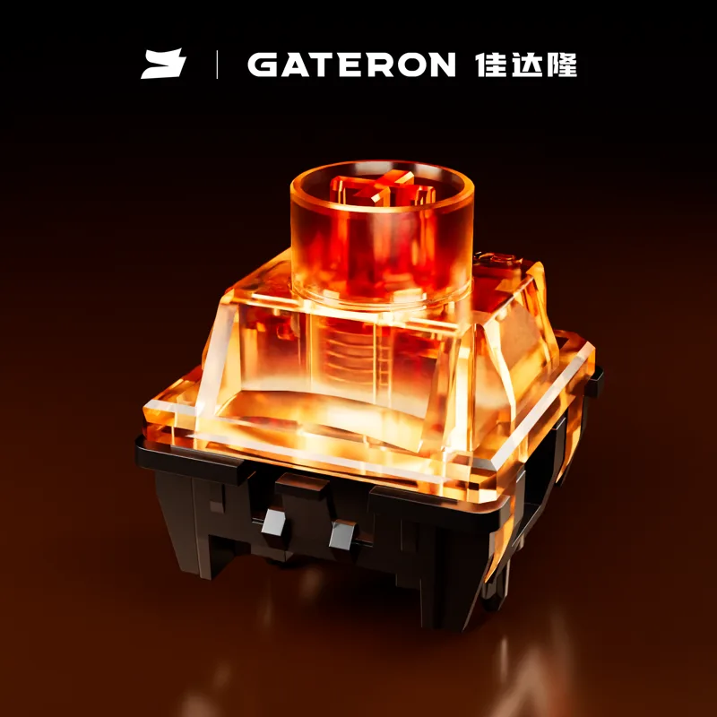 Gaming Keyboard Hall Effect Switches - Switch GATERON Série Magnetic Spark Linear