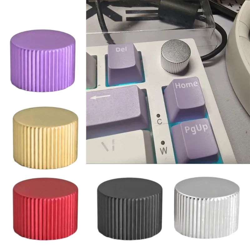 Gaming Keyboard Types - Botão controle metal elegante para digitação
