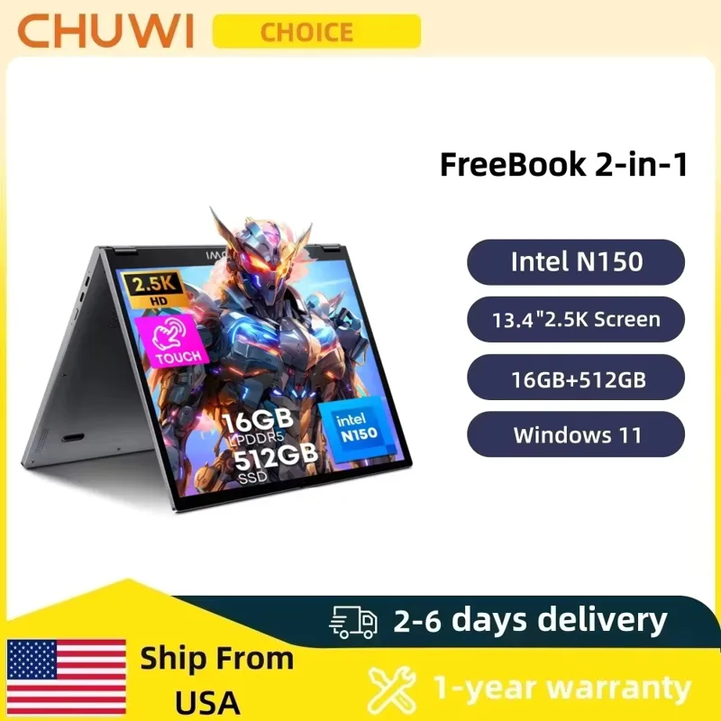 Gaming Keyboard Not Typing - CHUWI FreeBook Laptop 2-em-1 Intel N150