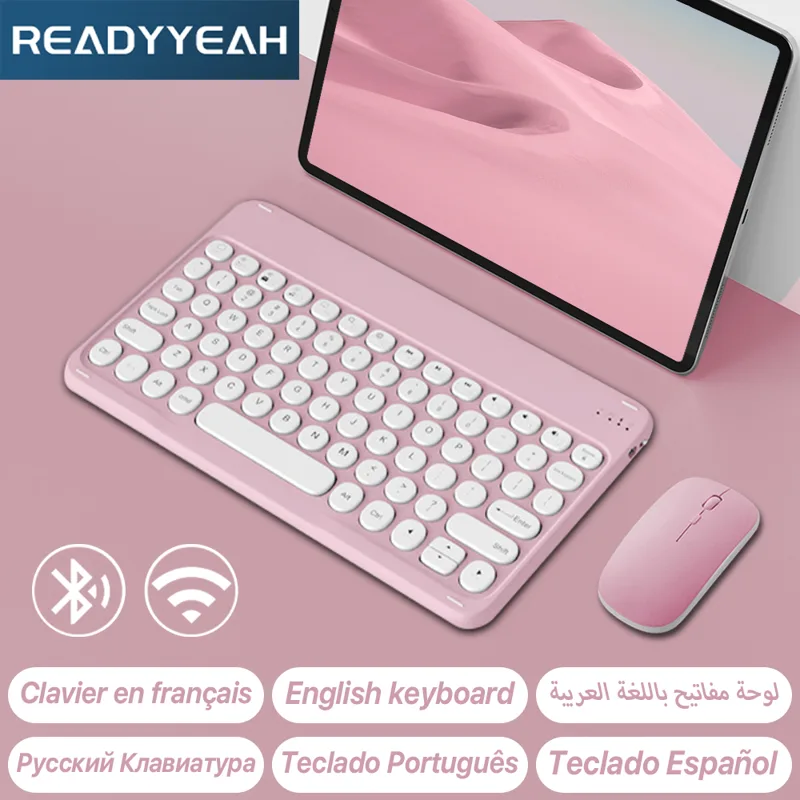 Gaming Keyboard Mouse Wireless - Teclado e mouse sem fio para