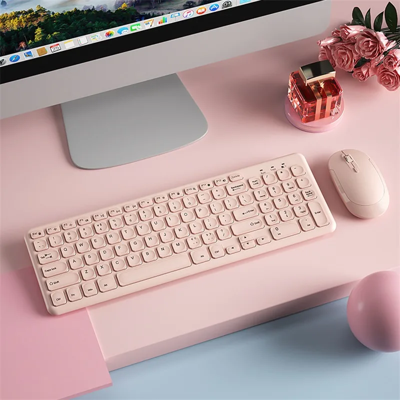 Gaming Keyboard Mouse Wireless - Moda sem fio teclado e mouse