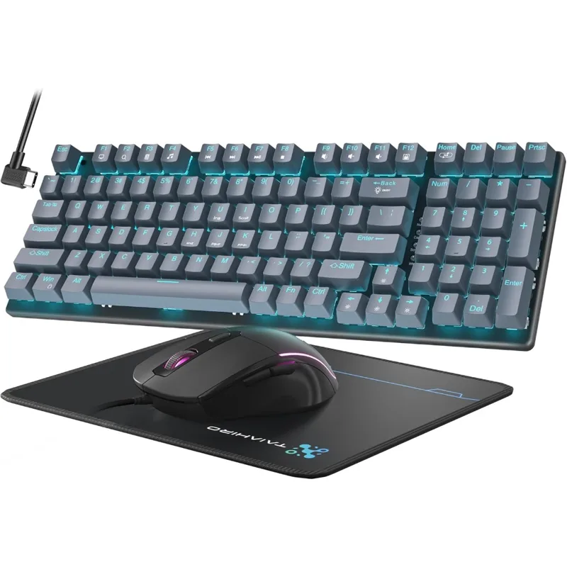 Gaming Keyboard Number Pad - Teclado Gamer com 98 Teclas Flutuantes,