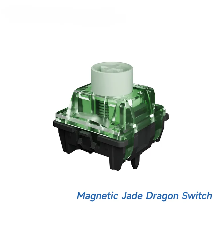 Gaming Keyboard Hall Effect Switches - Switch Magnético Jade Dragon, Linear, com
