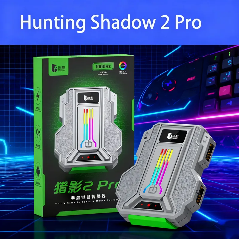 Gaming Keyboard And Mouse Converter For Mobile - 1000hz gamwing caça 2/2pro lieying 2pro