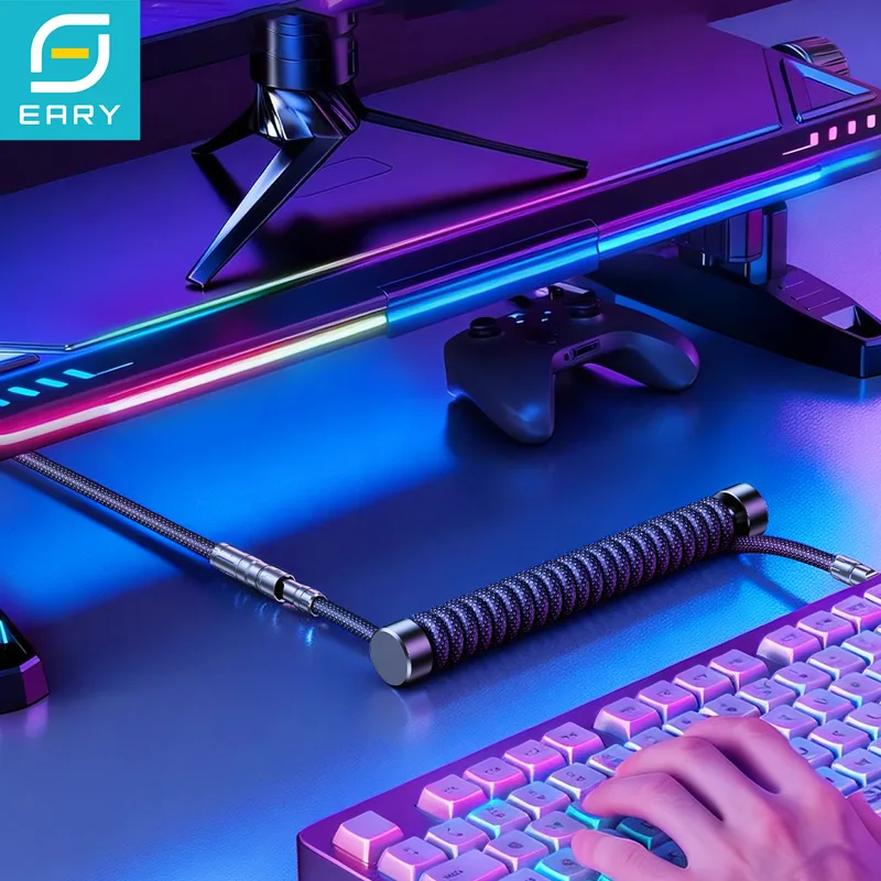 Gaming Keyboard Type C - Cabo de Teclado USB para Tipo-C
