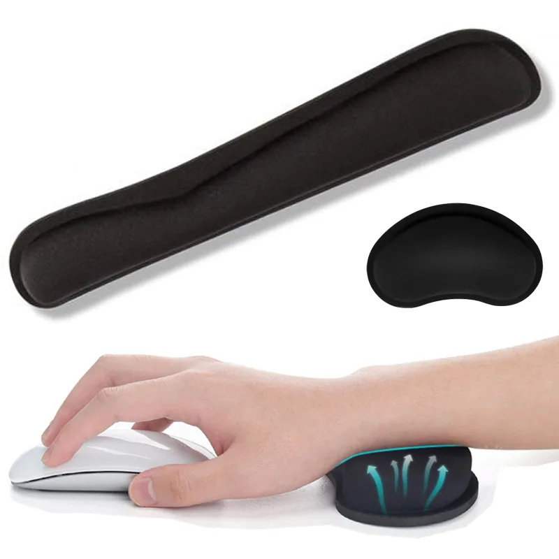 Gaming Keyboard Hand - Teclado descanso de pulso mouse pad