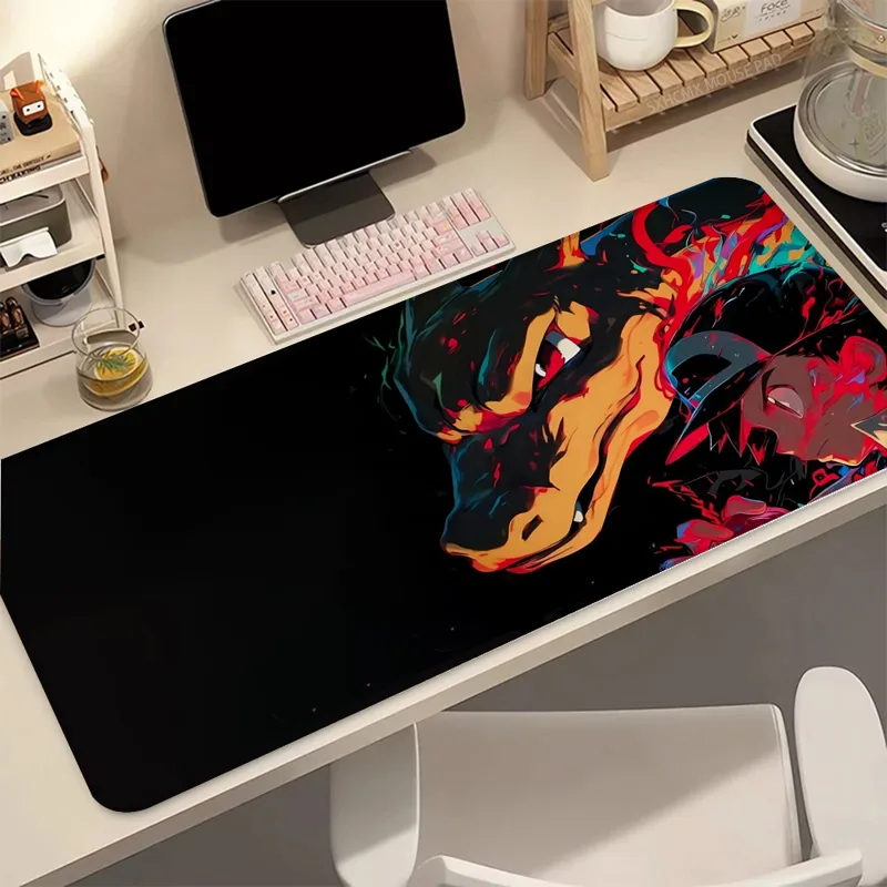 Gaming Keyboard Brands - Mouse Pad Gigantamax Charizard P-Pokemon Grande
