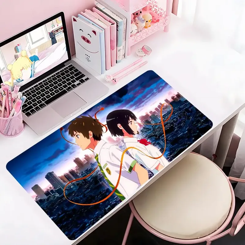 Gaming Keyboard Name - Mouse Pad Grande para Jogos com