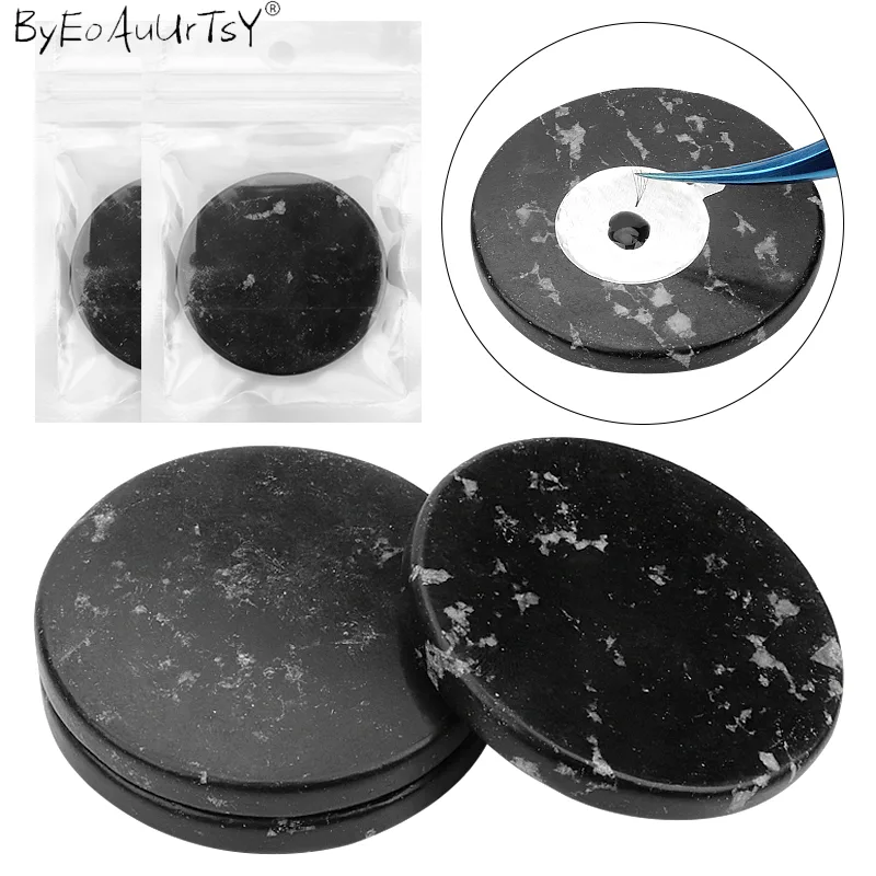 Gasket Mount Kit - Junta de enxerto de cílios preto,