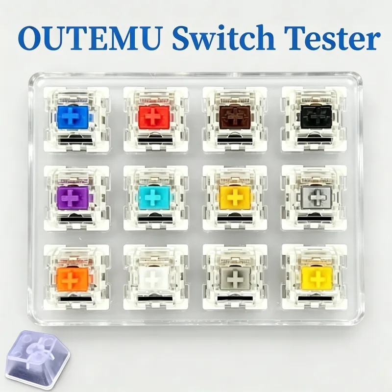 Gaming Keyboard Tester - Testador de Switches Outemu 9/12 Teclas