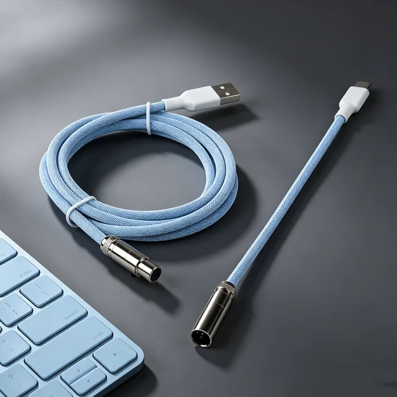 Gaming Keyboard Type C - Cabo USB Tipo-C para Teclado com