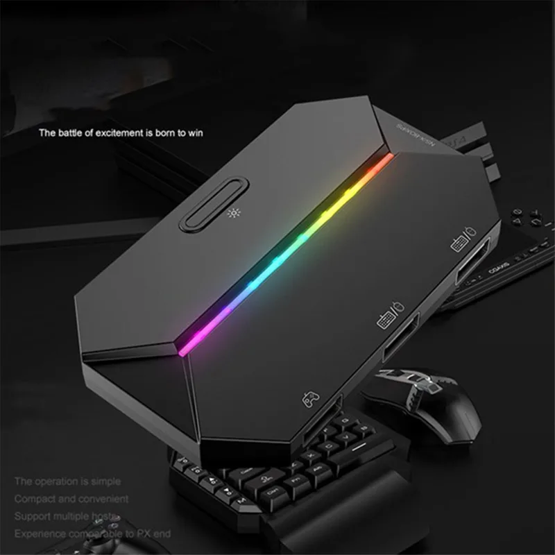 Gaming Keyboard And Mouse Converter For Mobile - G6L Gaming Teclado Mouse Converter Adaptador