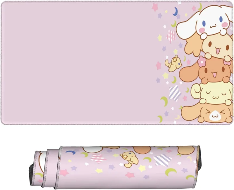 Gaming Keyboard And Mouse Pad - Kawaii bonito cão mouse pads novidade