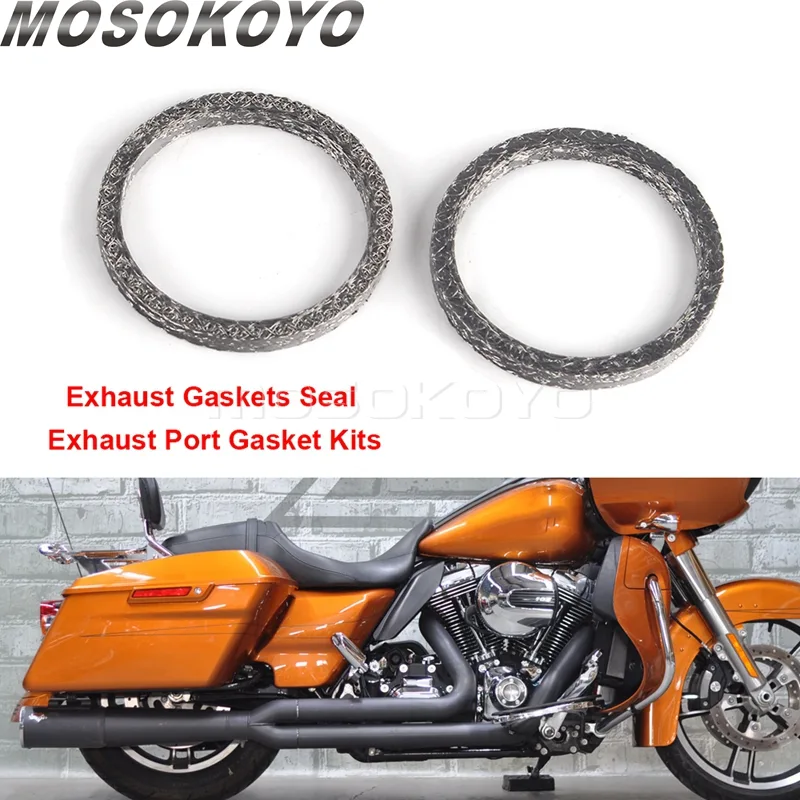 Gasket Mount Kit - Silenciador de escapamento, anel de junta