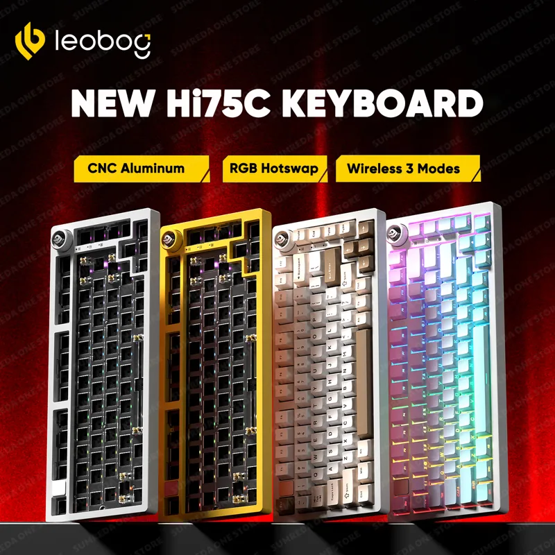 Gaming Keyboard Number Pad - Leobog hi75c hi75 hi75c pro alumínio