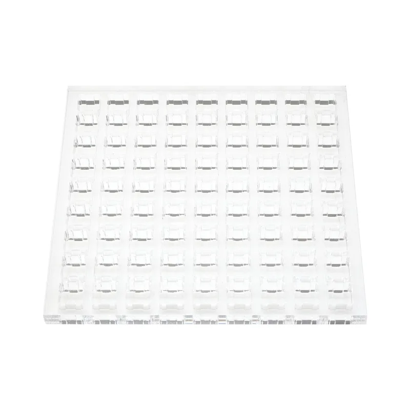Gaming Keyboard Tester - Testador de interruptor acrílico 9x9 caixa