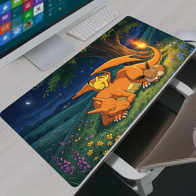 Gaming Keyboard Top - Mouse Pad Anime para PC Gamer,