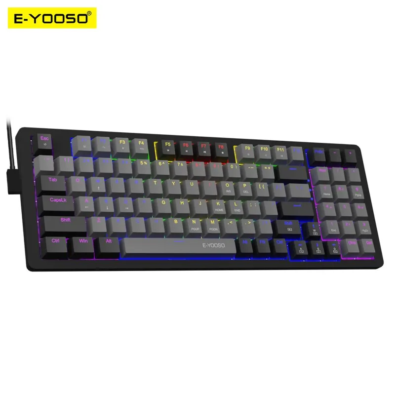 Gaming Keyboard Bundle - E-YOOSO Z94 Teclado mecânico para jogos