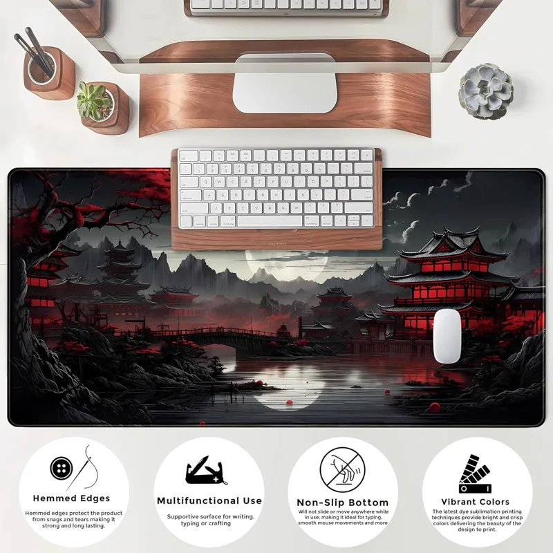 Tapete de mesa japonês riversi - Gaming Keyboard And Mouse Pad avaliação e preço