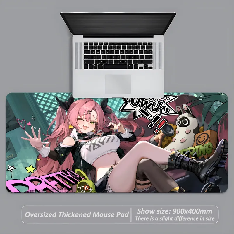 Jogo zenless zona zero nicole  - Gaming Keyboard And Mouse Pad avaliação e preço