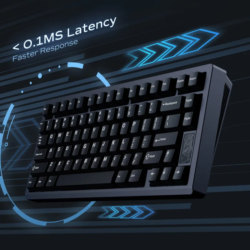Teclado Gamer Chilkey Slice75  - Gaming Keyboard Hall Effect Switches avaliação e preço