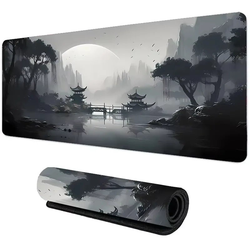 Pôr do sol montanha vista sili - Gaming Keyboard And Mouse Pad avaliação e preço