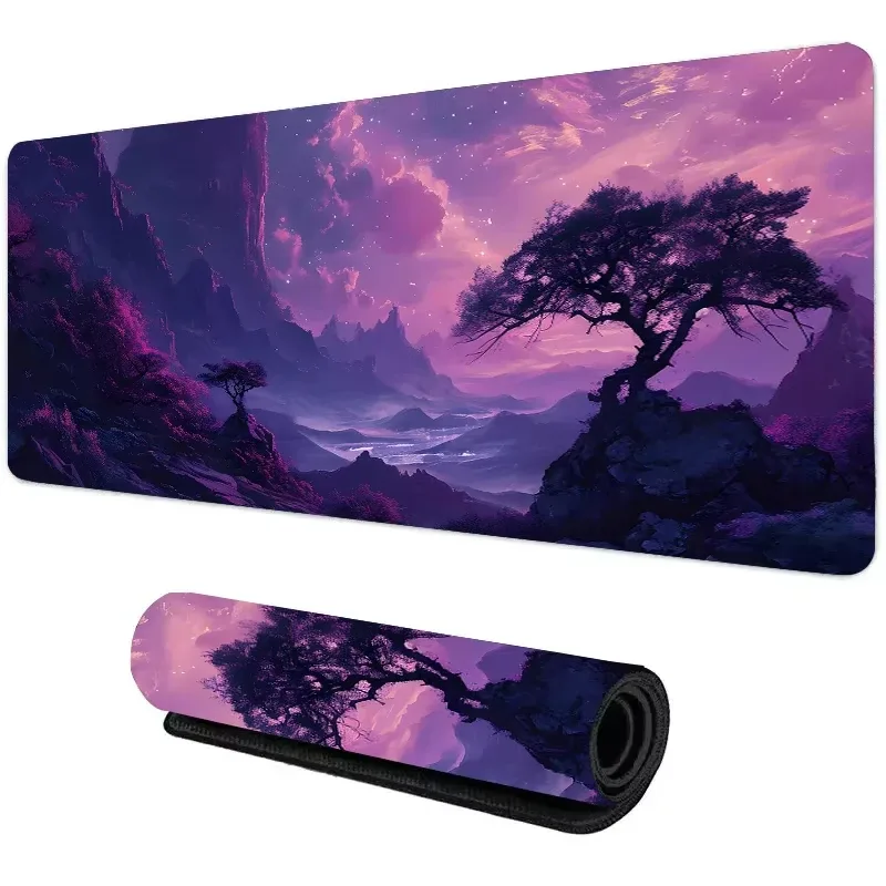 Pôr do sol montanha vista sili - Gaming Keyboard And Mouse Pad avaliação e preço