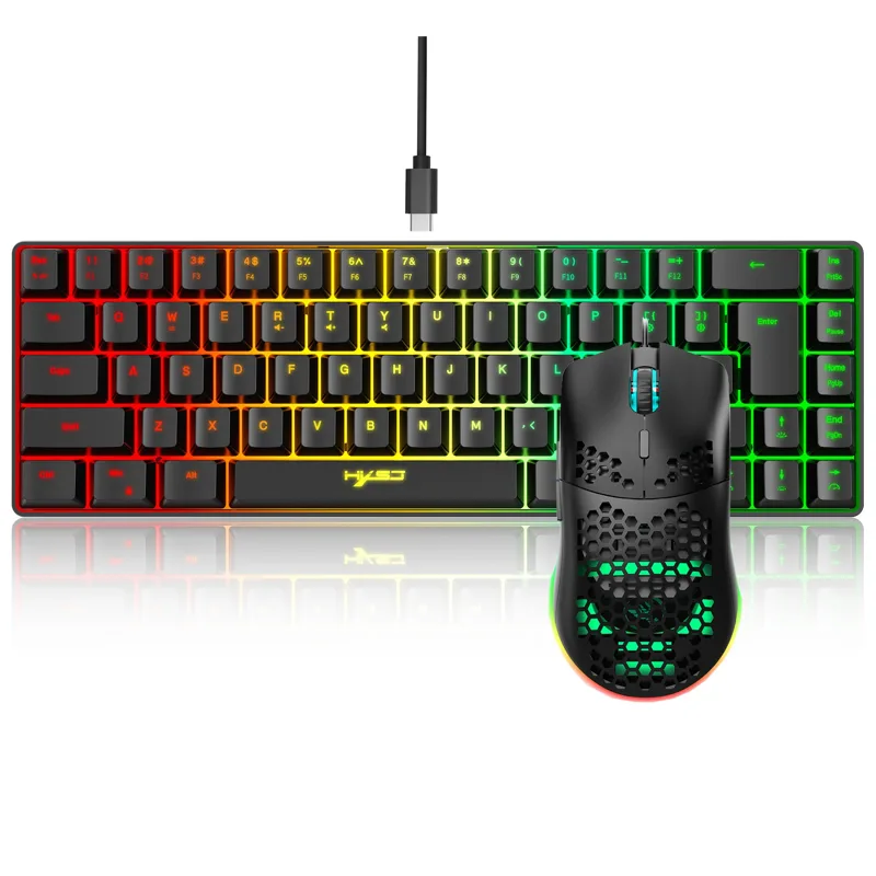 Teclado e Mouse com Fio de 68  - Gaming Keyboard Bundle avaliação e preço