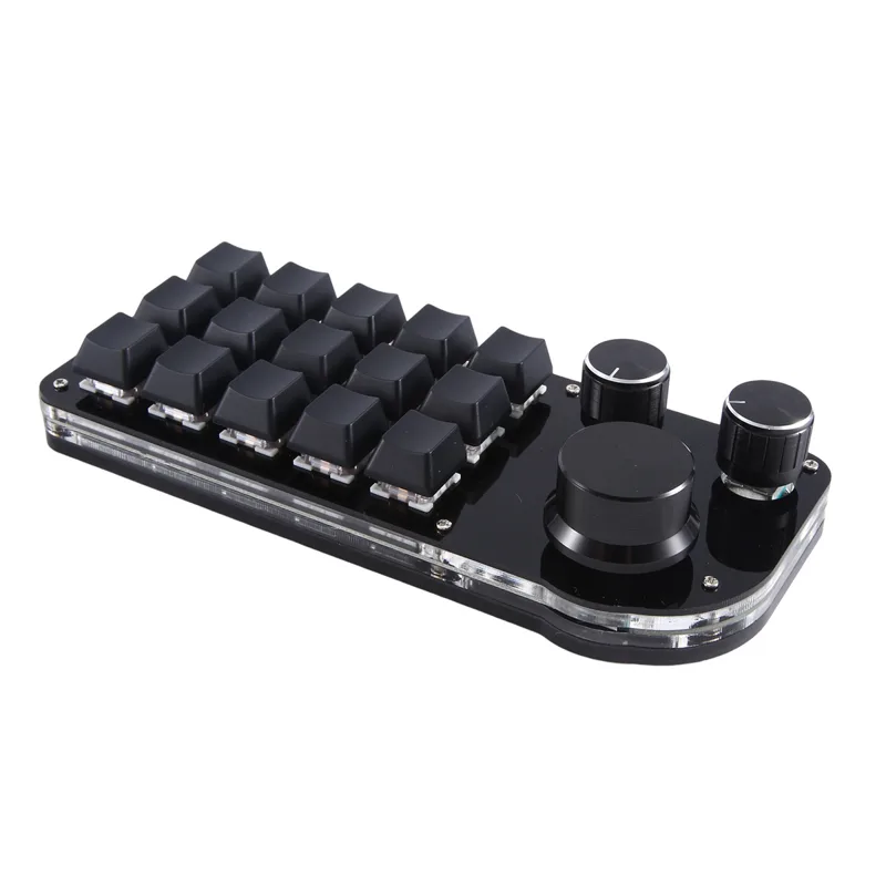 Programação macro personalizad - Gaming Keyboard Mini Mechanical avaliação e preço