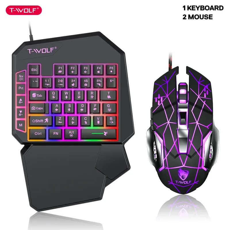 T-WOLF tf900 conjunto de trono - Gaming Keyboard Hand avaliação e preço