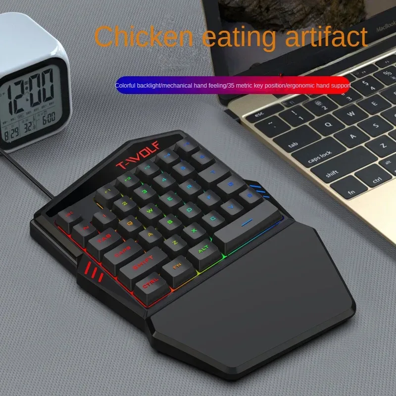T-WOLF tf900 conjunto de trono - Gaming Keyboard Hand avaliação e preço