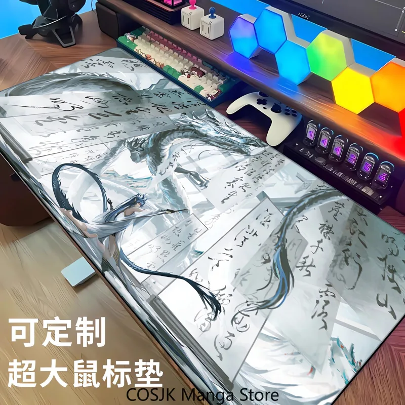 Mouse Pad Gamer Extragrande An - Gaming Keyboard And Mouse Pad avaliação e preço
