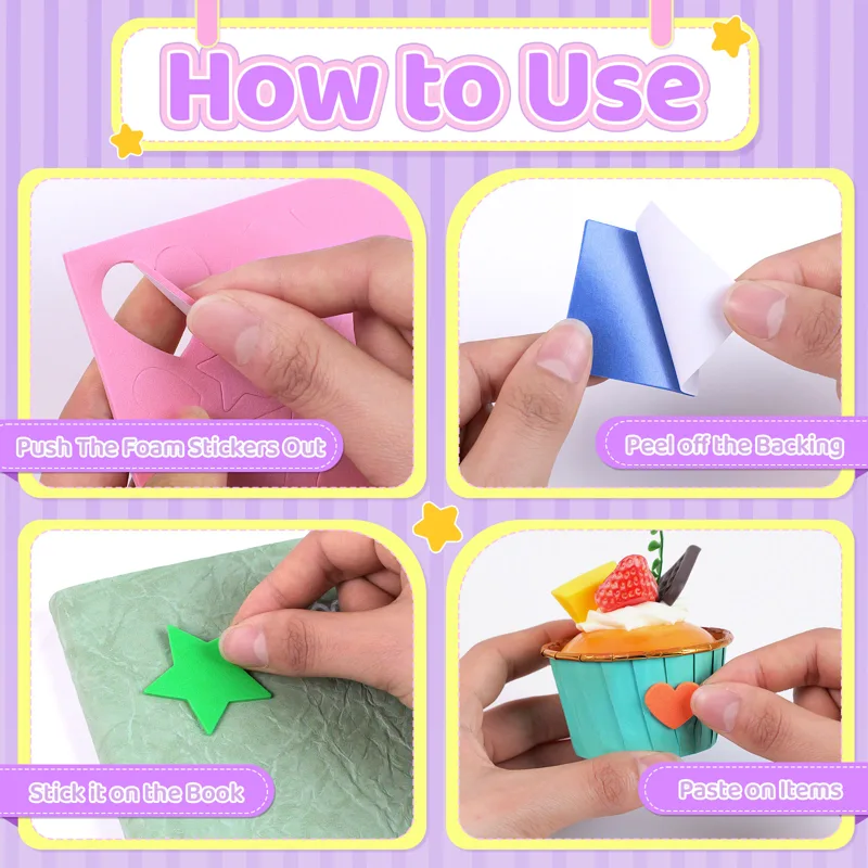 Adesivos geométricos de espuma - Pe Foam Sheet avaliação e preço