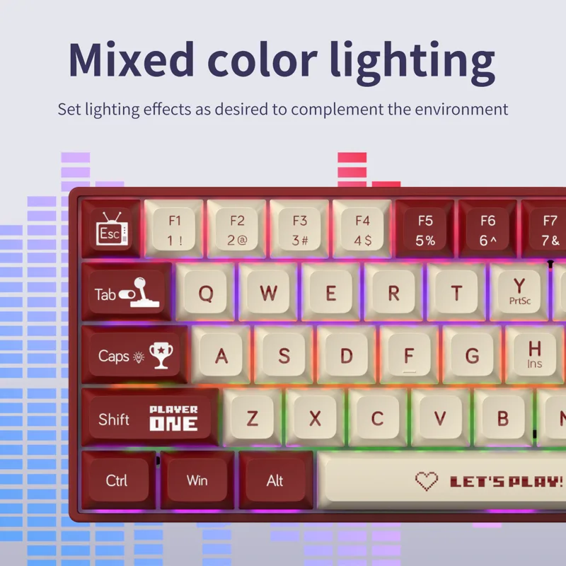 Teclado Mecânico Gamer AJAZZ A - Gaming Keyboard Mini Mechanical avaliação e preço
