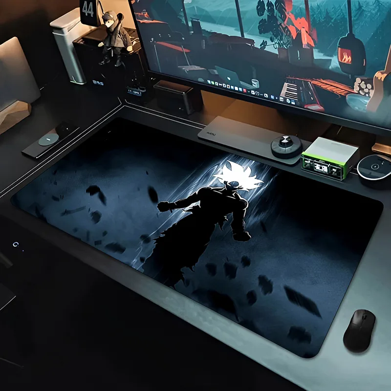 Mouse Pad Grande DBZ Black Ani - Gaming Keyboard Brands avaliação e preço