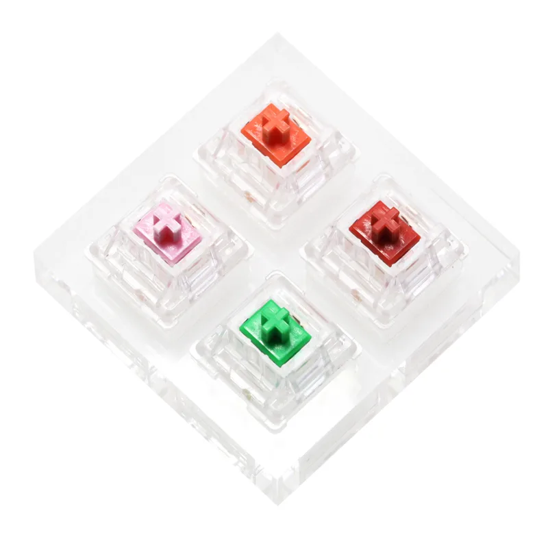 Interruptor de alumínio ou acr - Gaming Keyboard Tester avaliação e preço