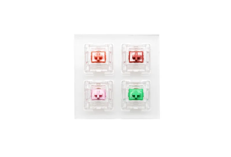 Interruptor de alumínio ou acr - Gaming Keyboard Tester avaliação e preço