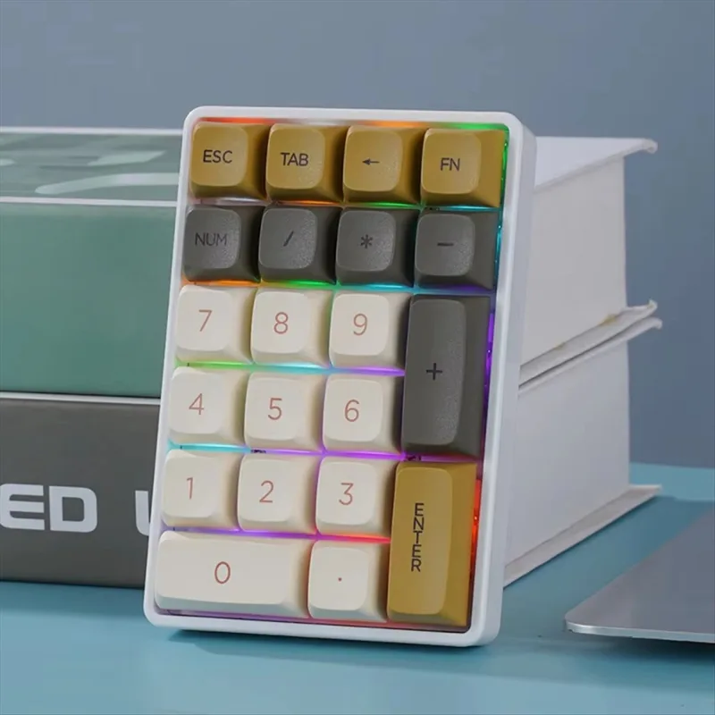 Teclado Numérico Mini N86R 21  - Gaming Keyboard Number Pad avaliação e preço