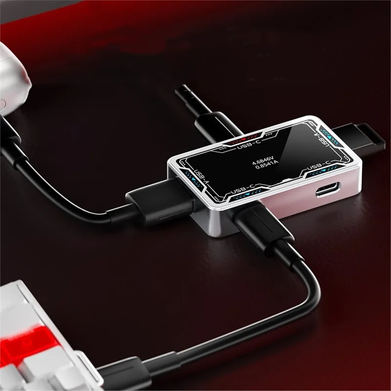 Hub USB A85P para Jogos, Divis - Gaming Keyboard Splitter avaliação e preço