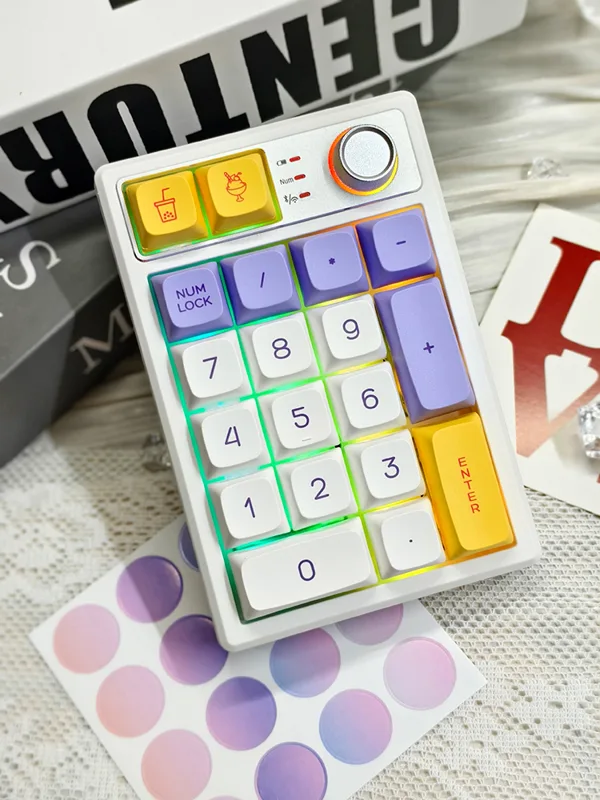 Teclado Mecânico Mini Gamer Pr - Gaming Keyboard Number Pad avaliação e preço