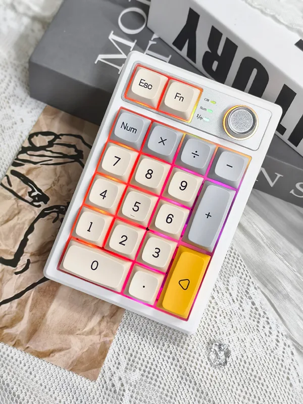 Teclado Mecânico Mini Gamer Pr - Gaming Keyboard Number Pad avaliação e preço