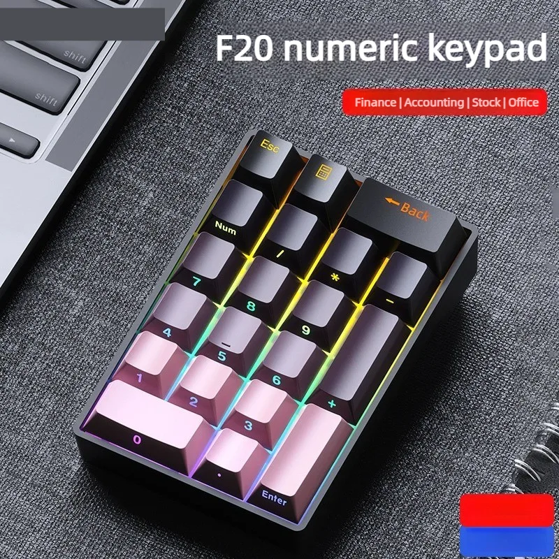 Teclado Numérico Mecânico Mini - Gaming Keyboard Number Pad avaliação e preço