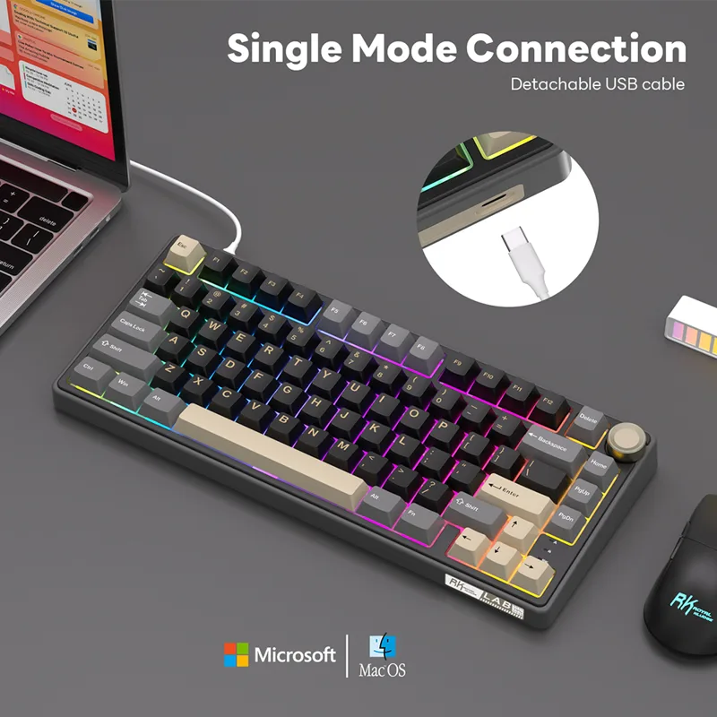 Teclado para jogos com fio Roy - Gaming Keyboard Bundle avaliação e preço