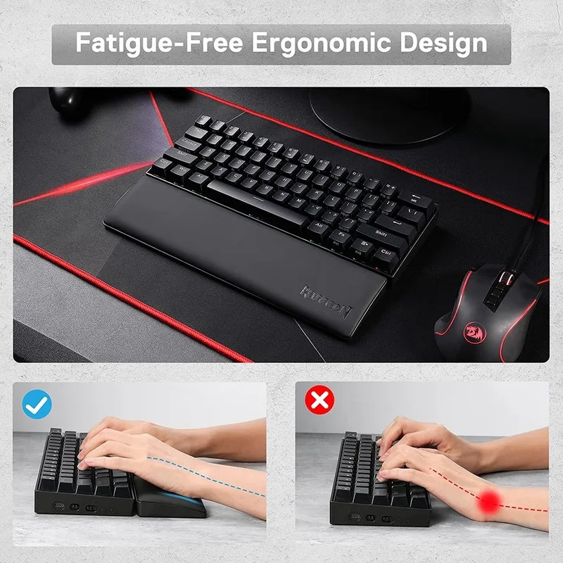 Almofada de descanso de pulso  - Gaming Keyboard Hand avaliação e preço