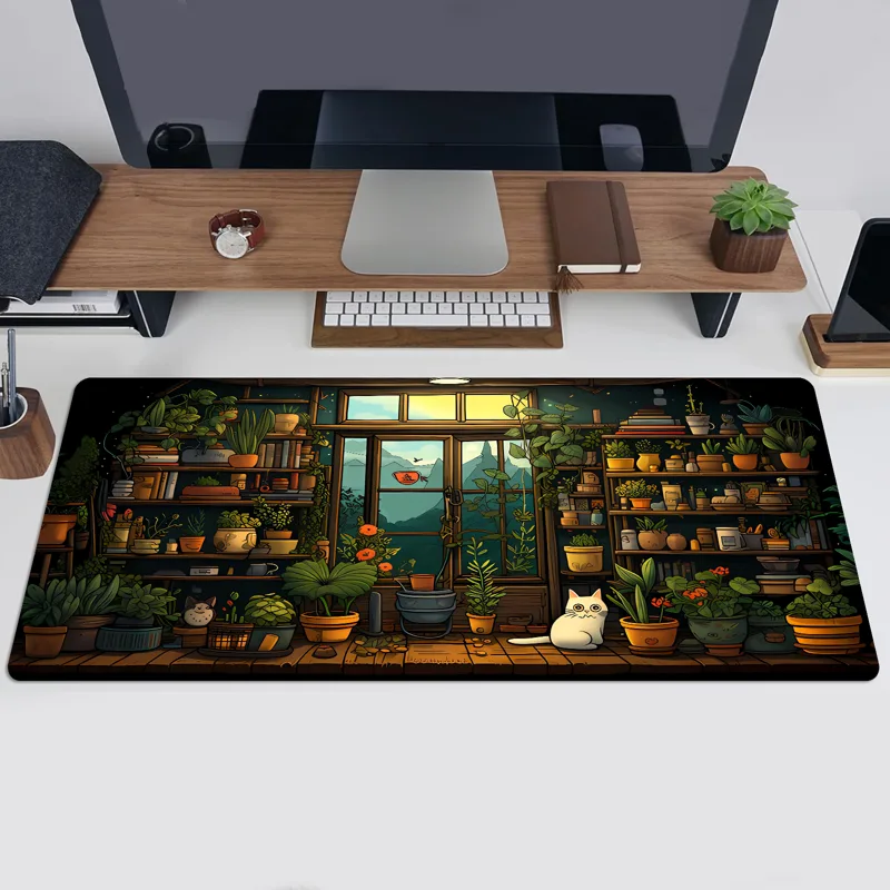 Tapete de mouse de gato fofo,  - Gaming Keyboard And Mouse Pad avaliação e preço