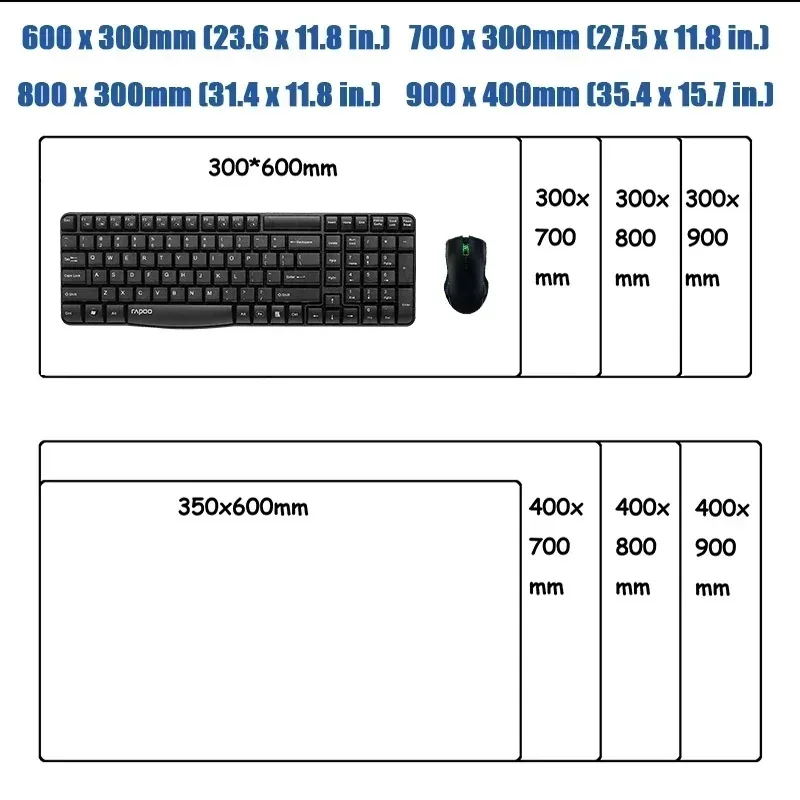 Mouse Pad Personalizado DIY Gr - Gaming Keyboard And Mouse Pad avaliação e preço